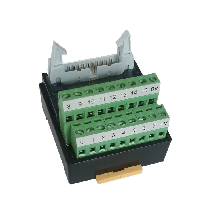 專用端子臺(20位MIL連接器，16位點)ST101N